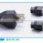 US 3 pins industrial power cord plug US thailand power plug adapters 15A 125v