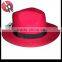 100% australia wool men blue fedora hats
