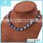 Wholesale Sapphire Crystal Beads Pendant Necklace