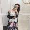 Colorful Fashion Women Long Pleated Skirt
