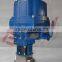 ANSI ac220v on/off electric thread explosion-proof high pressure ball valve