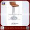 Manufacturer adjustable rotate bar stool high chair with footrest bar chair