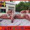 Custom 0.6mm PVC Tarpaulin Broken Wall Inflatable Tactical Paintball Bunker For Sale