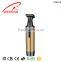 professional2 in 1manual ABS+Aluminum battery operated nose trimmer rotary blades