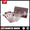 Cosmetic Brushes with Aluminium Ferrule and Wooden Handle