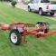 8x4ft High Quality Red Power Coated Foldable Utility Trailer