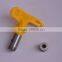 airless paint sprayer Gun tip yellow