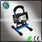 Chinese wholesale outdoor 20w rechargeable led flood light with stand