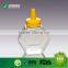 Squeeze bottle with PET body PPcap