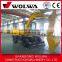 China Wolwa 10t DLS100-9A Wheel Shovel Excavator
