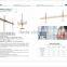 high safety working platform, suspended platform with anti tilting safety lock