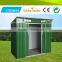Powder Coated Frame Finishing movable prefabricated metal garden house