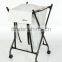 Folded laundry lifter Hamper and lunadry hamper
