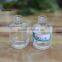 Wholesale 15ml Empty Round Nail Polish Bottle Clear Glass With Agitator Black Cap