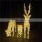 Christmas lights motifs and figures 3d ice deer led 220volt