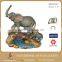 16 Inch Resin Craft Lively Large Animal Elephant Statues