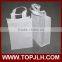 Customed logo printed tote bags white handbags