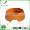 Low price Hot design Natural bamboo fiber melamine Round Dog Bowl