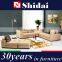 U Shaped Beige 7 Seater Low Price Sofa Furniture Set G133-RE