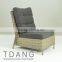 Hanna Wicker Sofa Middle - New design Wicker Garden Sofa