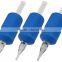 20pcs 25mm 1 Inch 9 Mag 9M Silicone Soft Blue Disposable Tattoo Tubes