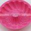 12.5CM Flower Shape Silicone Cake Molds for Chocolate