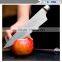 Chef's Knife and Sharpener - Professional Set by LK Kitchen - 8 inch Stainless Steel Sharp Blade Kitchen Knife for the Home Cook