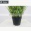 Artificial Potted Grass Synthetic Onion Grass In Pot Fake Grass in Pot for Indoor Decoration
