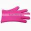 Silicone Cooking Gloves , Heat Resistant Oven Mitt for Kitchen , Grilling, BBQ - Safe Handling of Pots and Pans Gloves