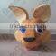 The kangaroo cartoon mascot costume