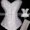 Women's Vintage Steampunk Sexy Push Up Shapewear Overbust Corset Bustier Shapewear