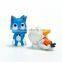 Wholesale custom good quality Fairy tail model action figure toys cute anime PVC figure toy
