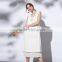 Maxnegio fashion plus size white long maxi casual dress