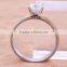 couple love titanium steel fringer rings women full crystal paving steel rings jewelry for her gifts
