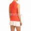 MGOO OEM Supplier Cheap Dri Fit Polo Shirts Wholesale Fitness Orange Sports Polo Shirts