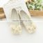 girls fancy leather school shoes children pearls flat shoes