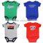 high quality Cheap 100% Cotton Printed letters Designer Baby Clothes long sleeve fashion kids romper 2015