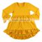 Frock cotton Design Childrens Clothing Boutique blank Toddler Clothes Girls Fall Cotton Dresses