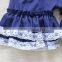 2017 Summer Baby Girls Comfortable Ruffle Capris Little Lovely Kids Girls Lace Ruffle Cowboy Fabric Shorts
