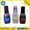 25ml 3 pack assorted blister card liquid shoe shine /shoe polish for leather protection