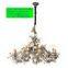 EUROPEAN copper chandelier with flowers,european handing lamp,european pendant lamp,european ceiling lamp