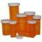 blue children resistant cap vials