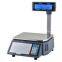 15/30kg Barcode Label Price Electronic Scale, Store up 10,000 PLU, Two Line LCD Dot Matrix Display