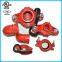 ductile iron grooved fitting flexible coupling