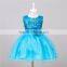 Hot sale fancy toddler frock newborn growns more color baby christening dress