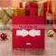 Red Bow Design Business Card Wedding Invitation Card