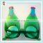 Wine and Beauty Cheap Plastic Stag Do Crazy Party Glasses HPC-0658