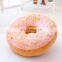 Lovely plush donut neck pillow 40cm double side printting accept custom logo