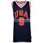 2016 team sports wear top custom basketball uniform