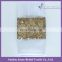 NP020B large champagne restaurant napkin bands polyester sequin fabric napkin wraps